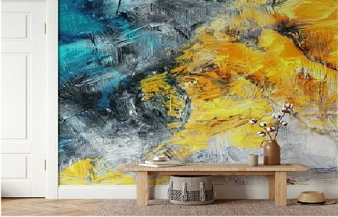 竹山墙面油画如何保养？