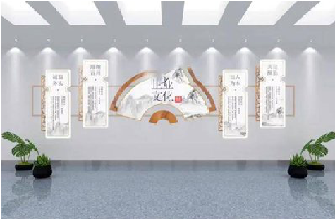 竹山企业文化墙设计的核心要素。