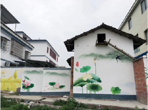 竹山室外墙绘-从选材到保养。