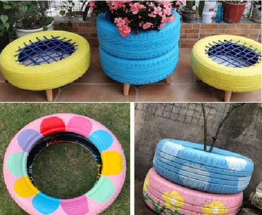 竹山墙体彩绘-变废为宝