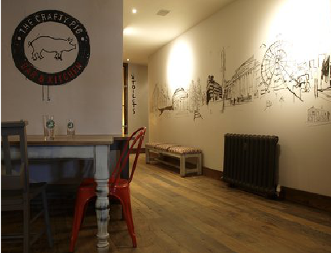 竹山教你判断手绘墙质量的好坏。